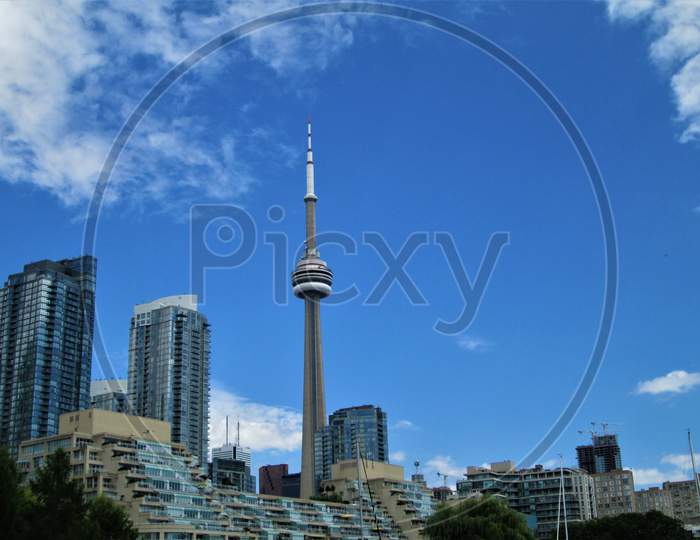 Beautiful view of downtown Toronto