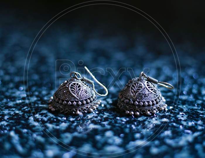 Indian Jewelry Of Jumka For Girls, Wedding Ornament