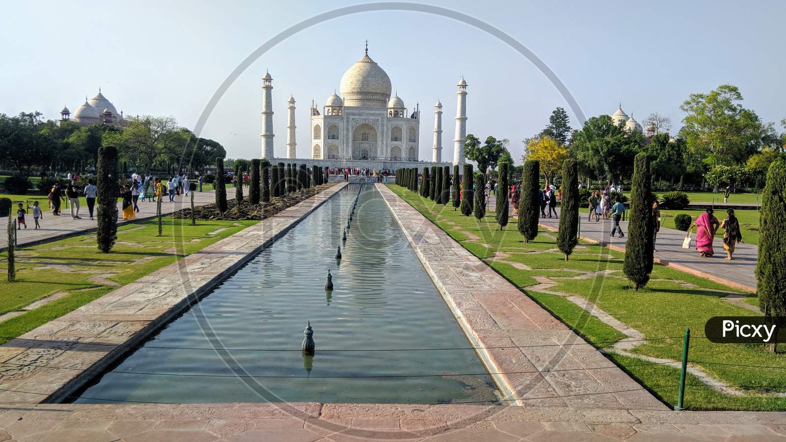 Great Taj Mahal view