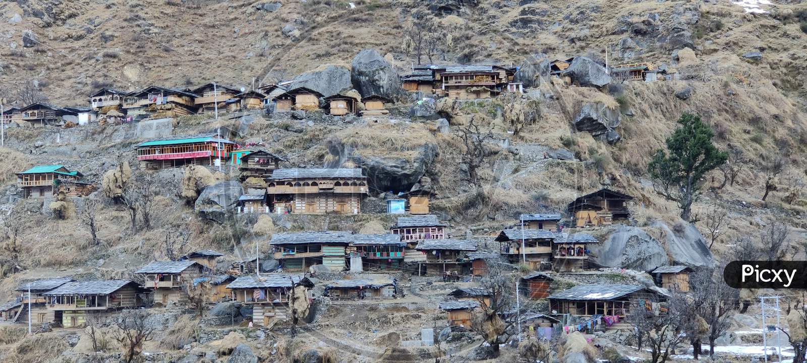 Ancient mountain village