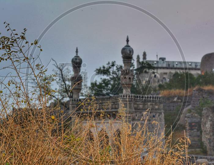 Ruins of the Golconda Fort - Mosque of Ibrahim
