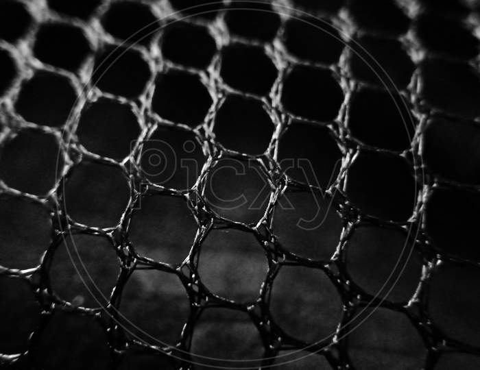 Black coloured nets.