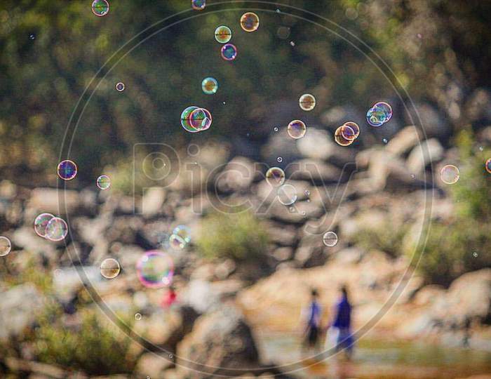 Liquid  bubbles photography