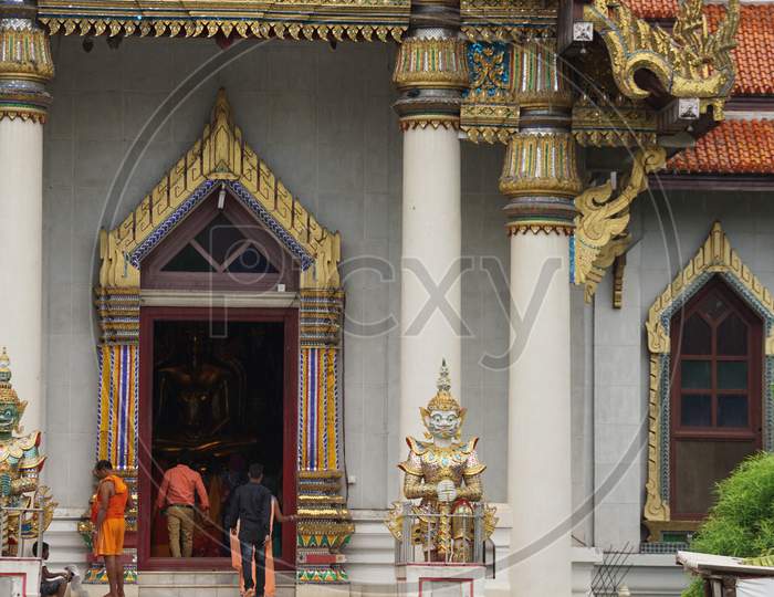 Thai Temple- Entry door