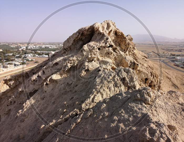 Hill Top View From Al Ain UAE