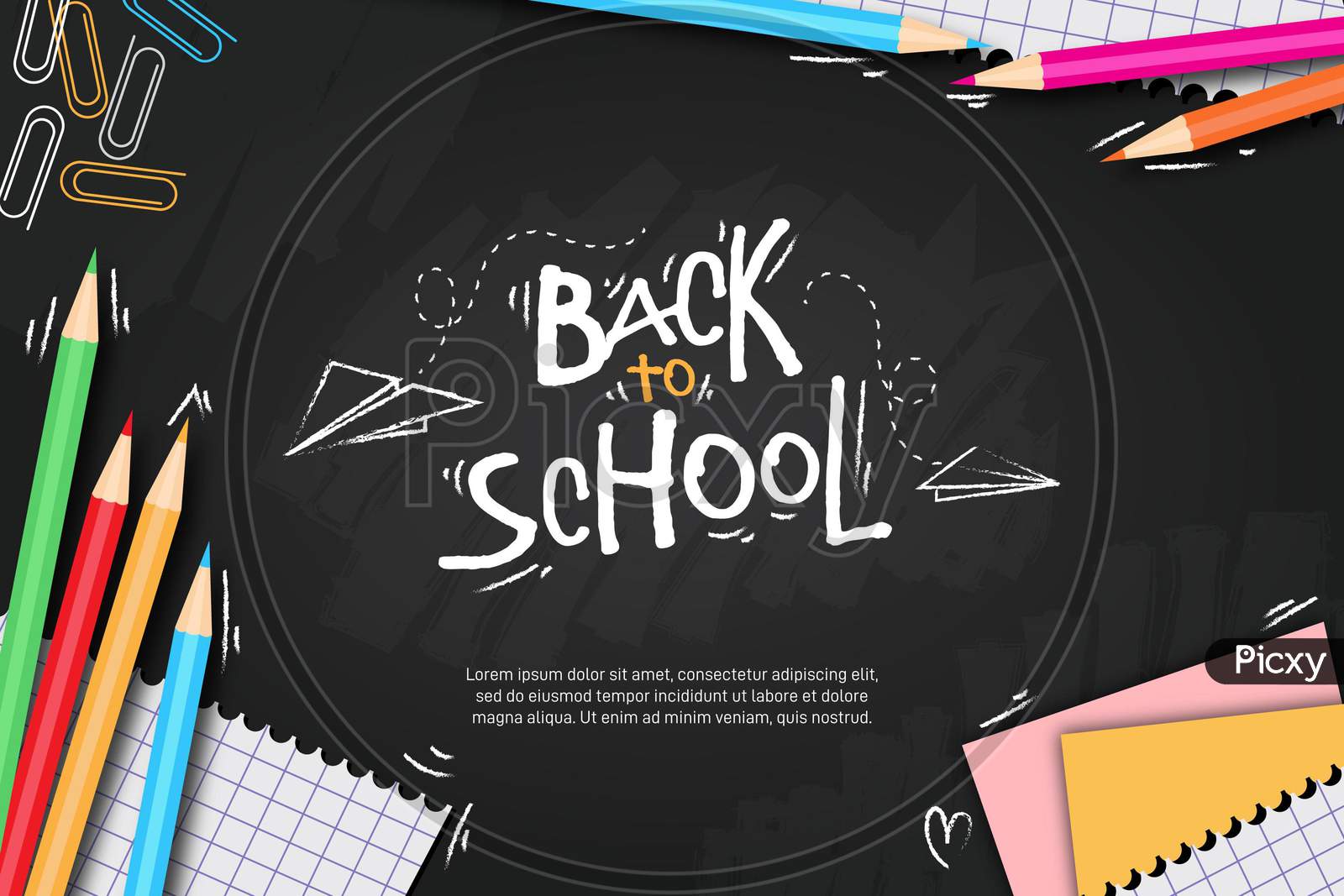 HD Classroom Background - Graphic Design