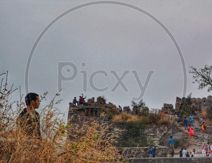 Ruins of the Golconda Fort
