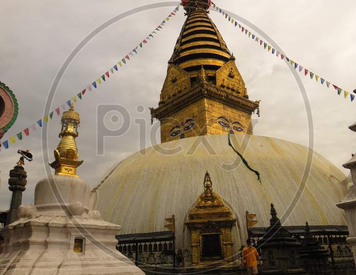 Monkey temple kathmandu Nepal