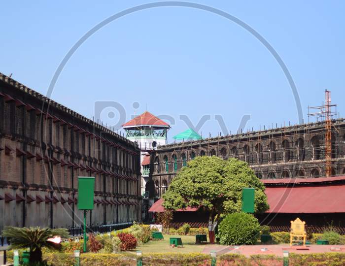 Facade of Cellular Jail of Andaman and Nicobar Island