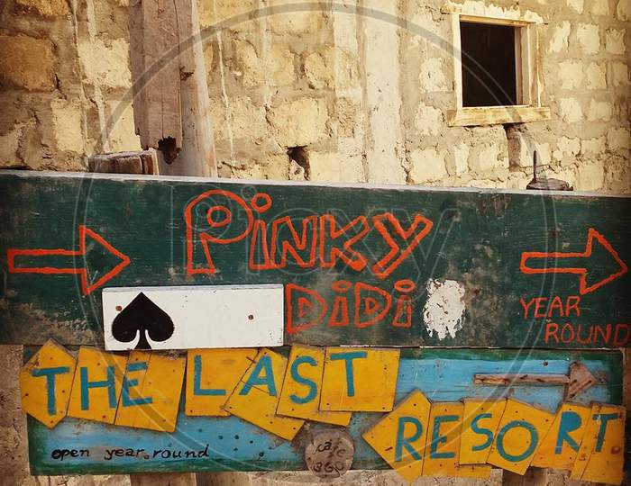 Pinky the Last Resort