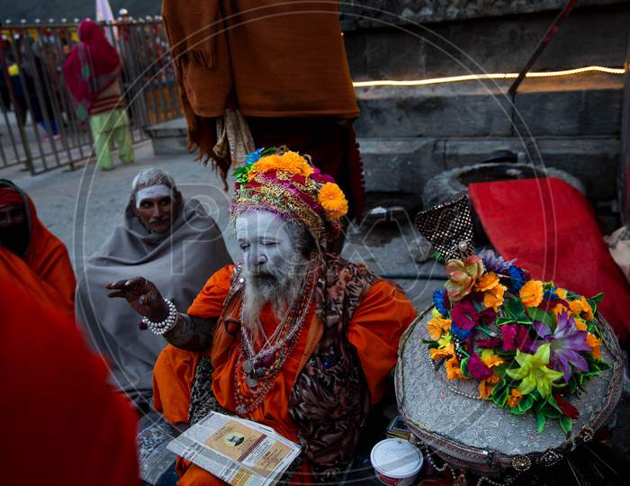 Devotee Visiting Kedarnath