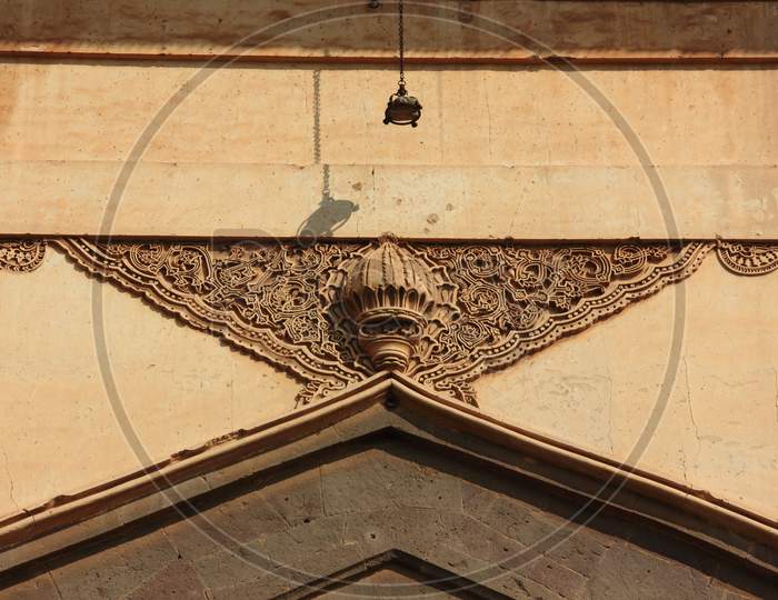 Design on Gol Gumbaz Dome at Vijayapura is the mausoleum of king Muhammad Adil Shah, Adil Shah Dynasty