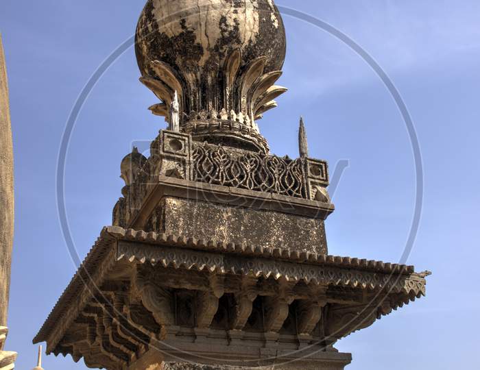 Golgumbaz column, Bijapur, India