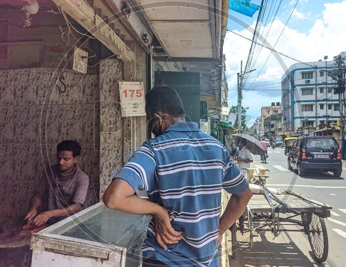 Street of Kolkata India