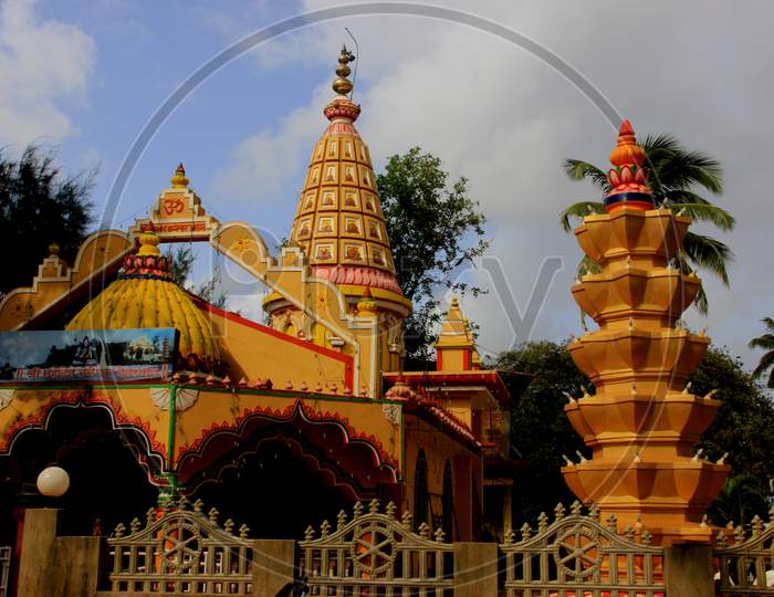 hindu temple in Panjim, Goa, India