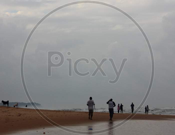 Beautiful, Goa, Sea Beach, Early Morning, North Goa, Baga, India