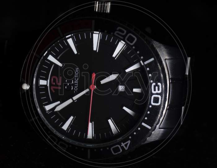Watch dail  product photography