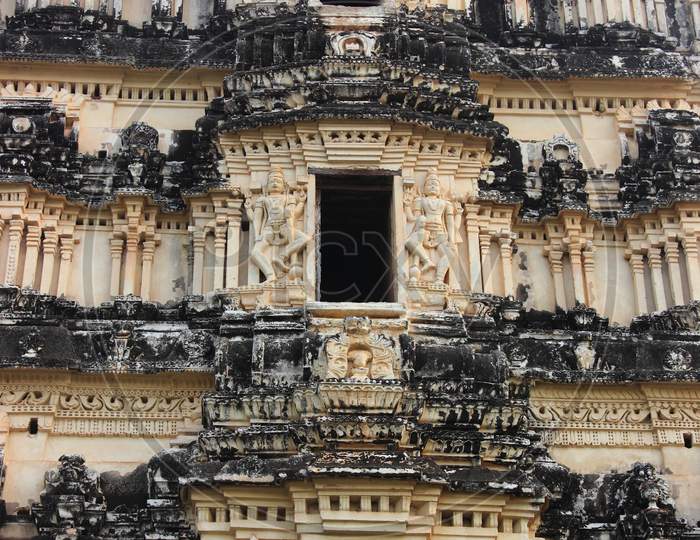 Hampi historical site of Vijayanagar in Karntaka, Unesco world heritage site, India