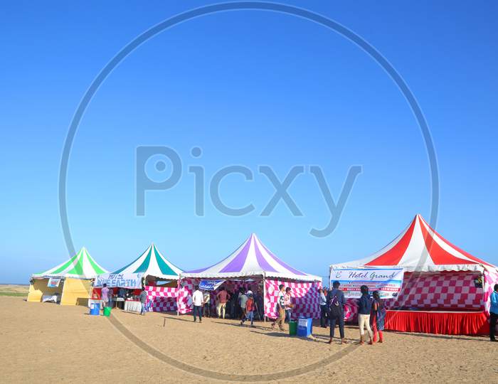 Beach Festival Photos In Srikakulam