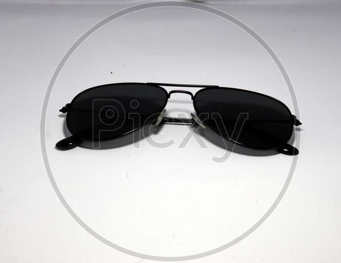 black sunglasses