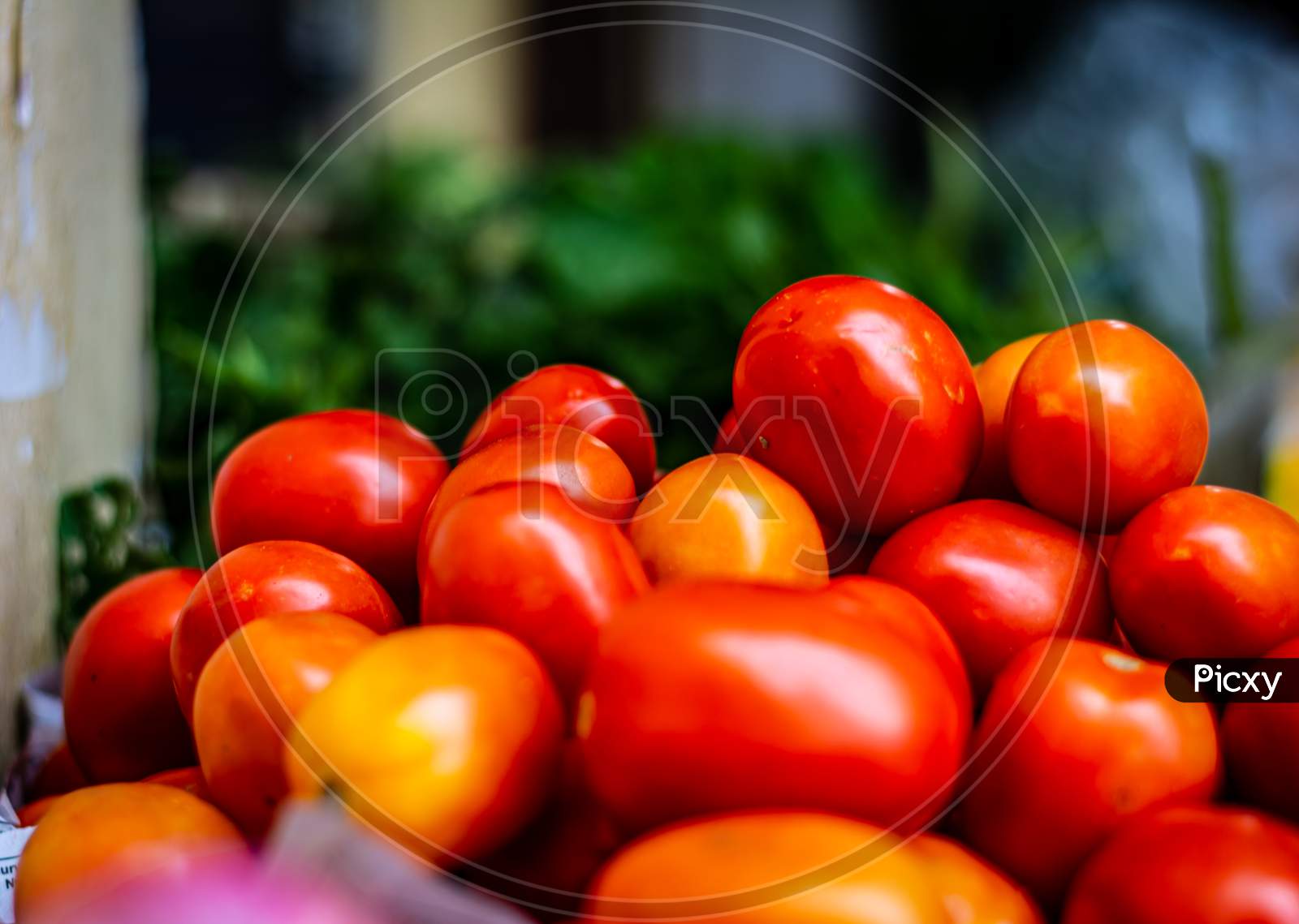 Vegetable stall , Tomato