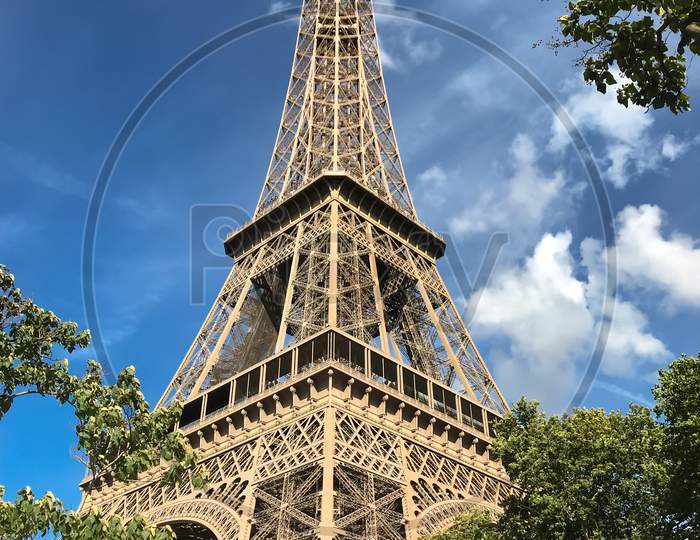 Historical monuments Eiffel Tower, Paris ,France.