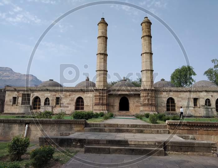 Jumah Mosque is a mosque in Ahemdabad, India