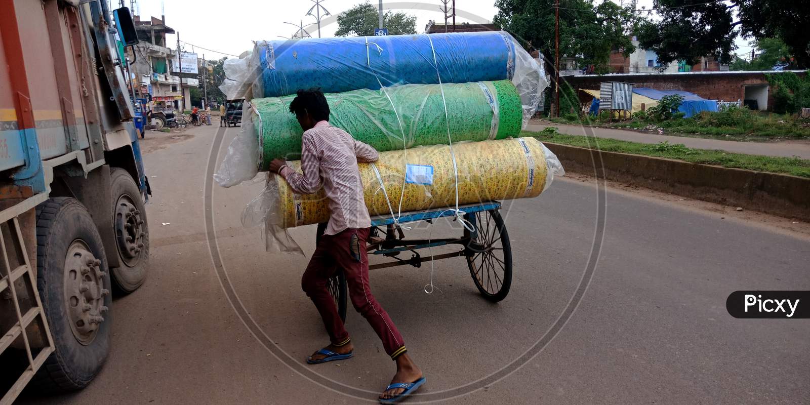 Indian Road Transportation.