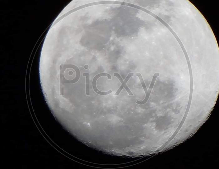 Moon close up