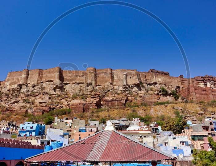 Mehrangarh Fort With Bluecity