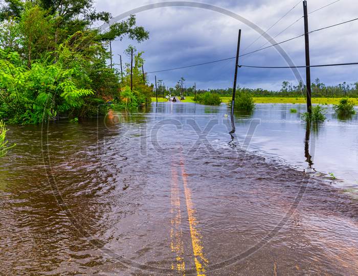 North Bear Creek Road Under Water