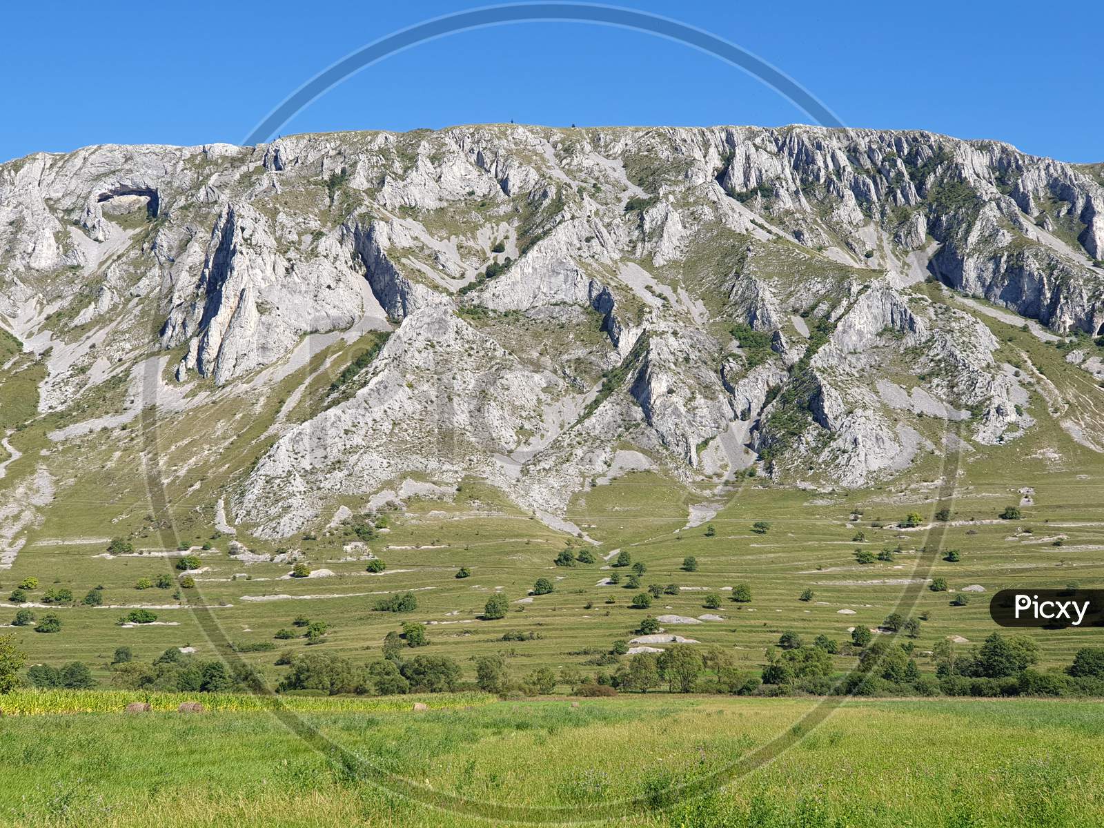 Piatra Secuiului Cliffs In Apuseni Mountains