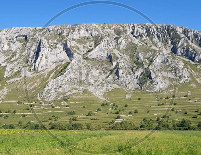 Piatra Secuiului Cliffs In Apuseni Mountains