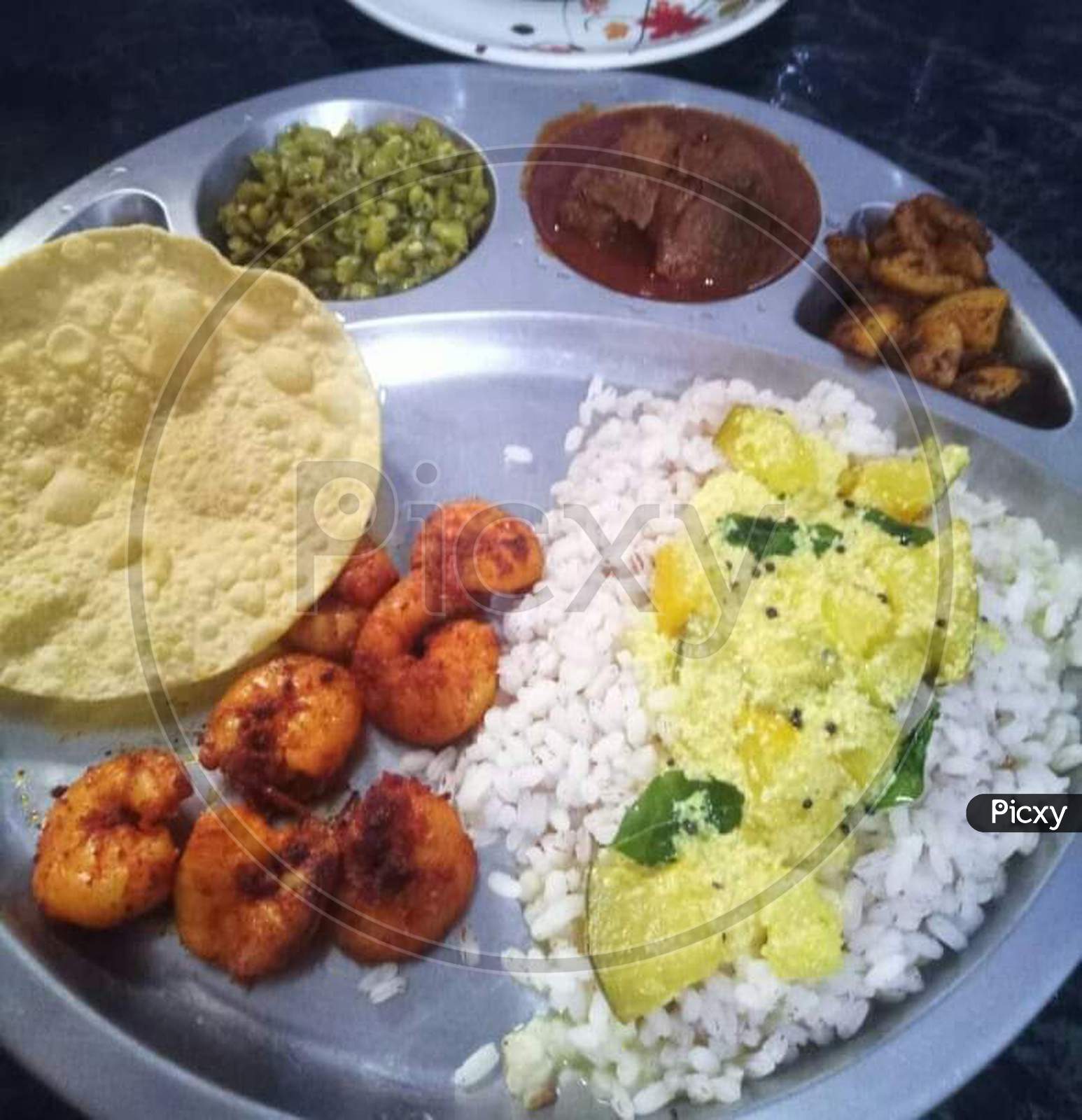 Kerala lunch