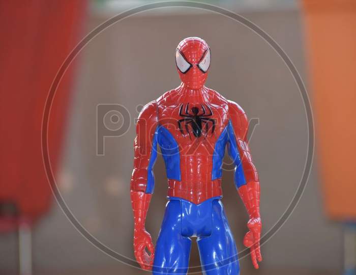 A superhero spiderman