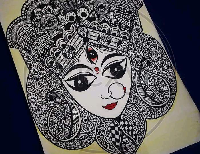 Durga ,Art photo