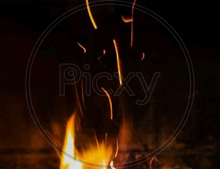 Flame photograph