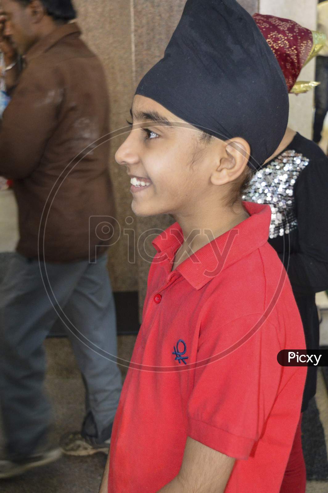 A Sikh Indian Boy, Who Is Famous Actor.