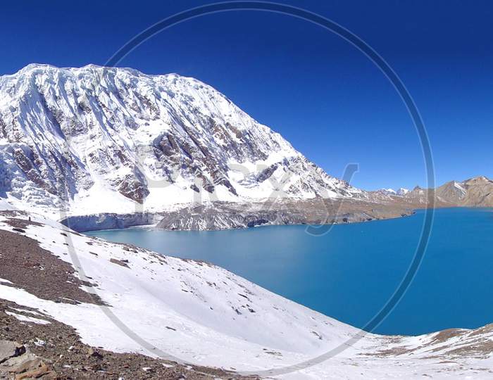 Nepal mustang lake
