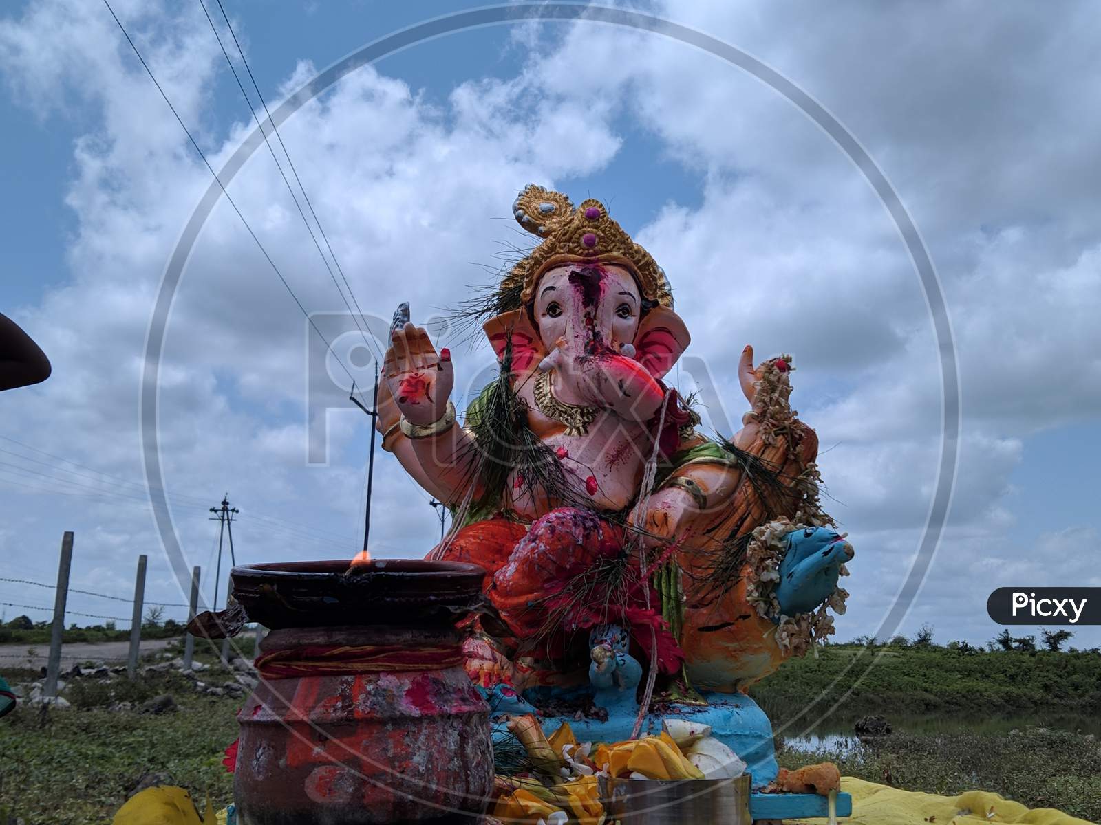 Lord Ganesha , visarjan