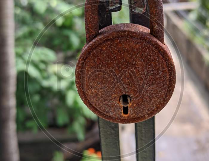 Rusted Iron Lock