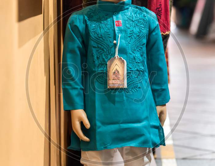 Kids Fashionable Clothing Display The Shopping Center,