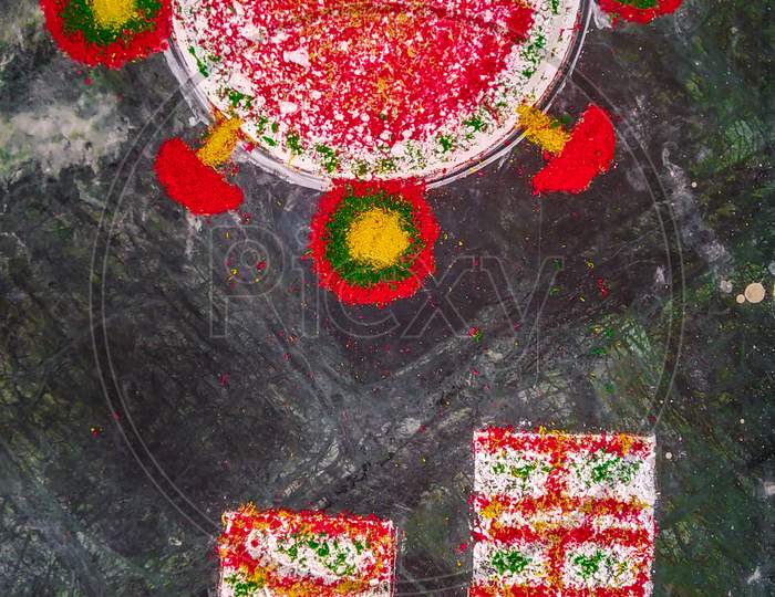 Diwali rangolli design