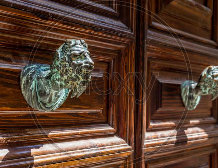 Italy, Venice, An Old Door Knob