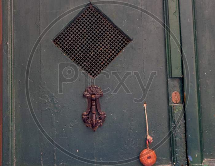 Italy, Cinque Terre, Vernazza, A Sign Above A Door