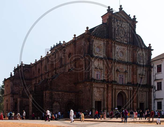 Basilica of Bom Jesus church at Goa