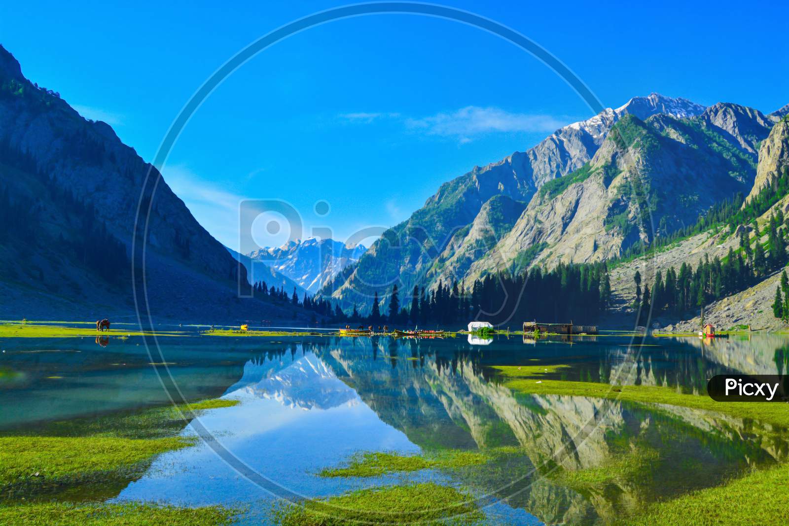 Mohandad Lake Kalam Swat Norther Area Of Pakistan