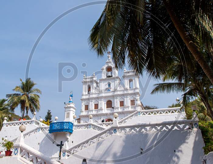 Historic Our Lady of the Immaculate Conception Church, Goa, India