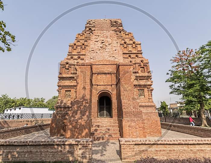 ancient brick temple