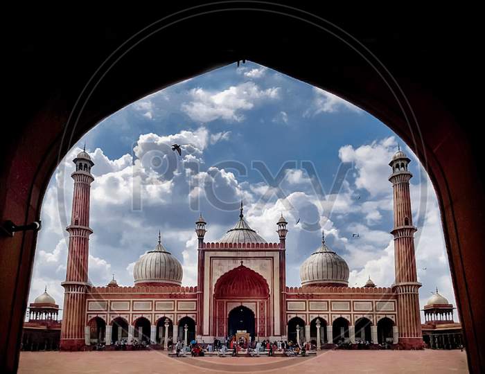 Jama Masjid Delhi Historic Architecture